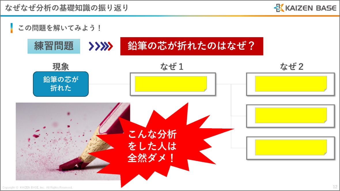 なぜなぜ分析の基礎知識の振り返り
