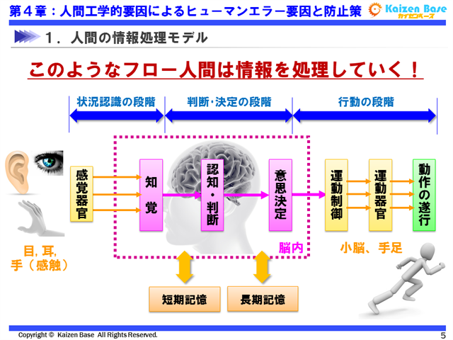 人間の情報処理モデル