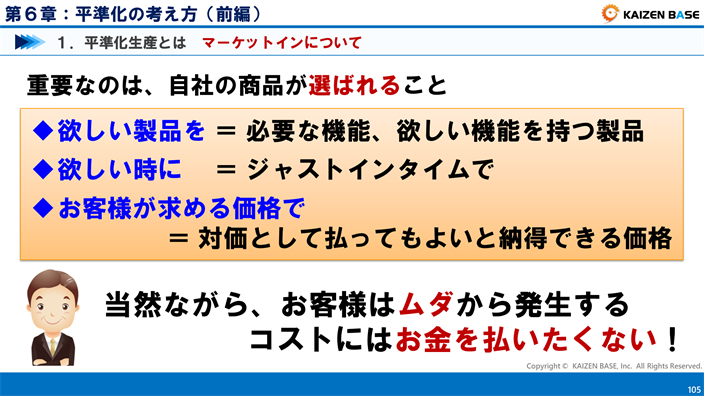 マーケットインについて