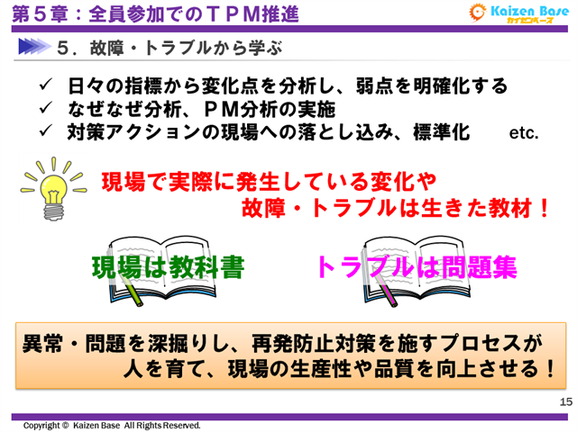 故障・トラブルから学ぶ