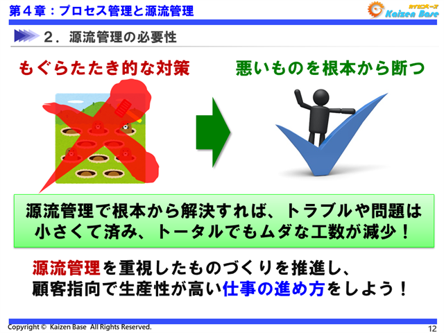 もぐらたたき的な対策ではなく、悪いものを根本から断つ