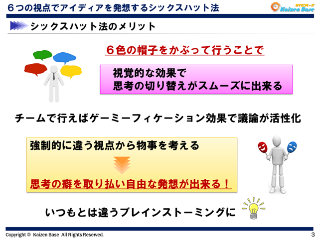 シックスハット法のメリット