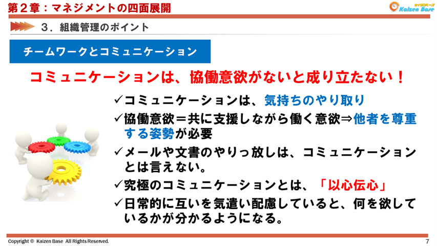 コミュニケーションは、協働意欲がないと成り立たない！