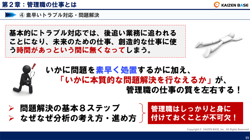 いかに本質的な問題解決を行えるか