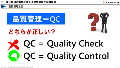 品質管理とは