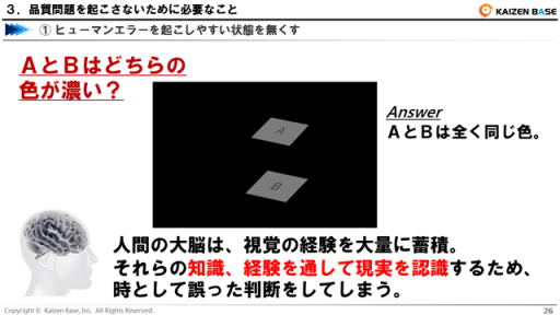 人間の大脳は、視覚の経験を大量に蓄積