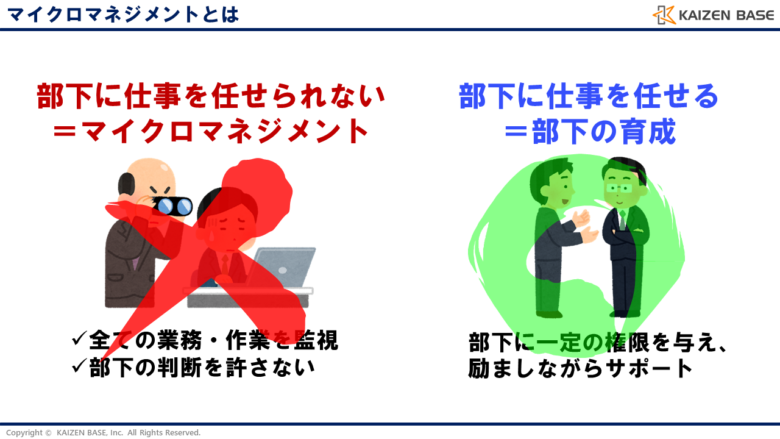 マイクロマネジメントとは