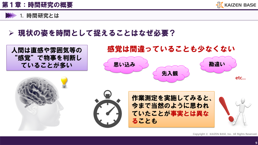 現状の姿を時間として捉えることはなぜ必要？