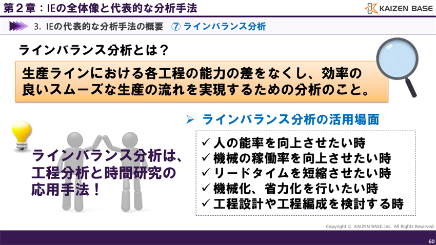 ラインバランス分析とは