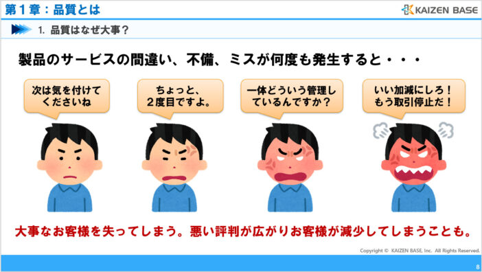 小さなミスと侮るなかれ・・・