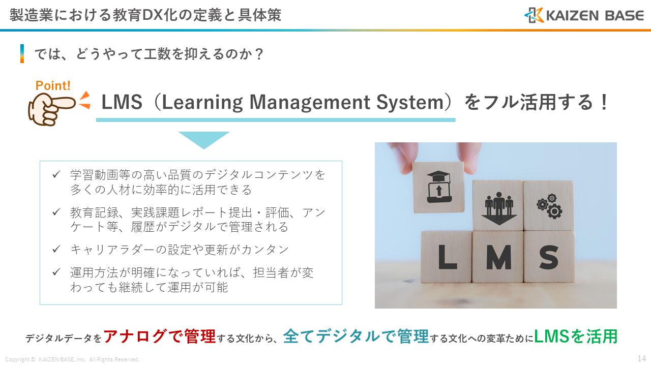 LMS（Learning Management System）をフル活用する！