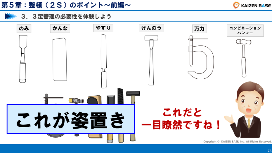5Sの効果について
