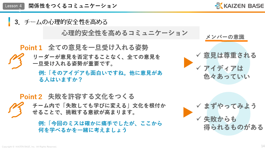 心理的安全性
