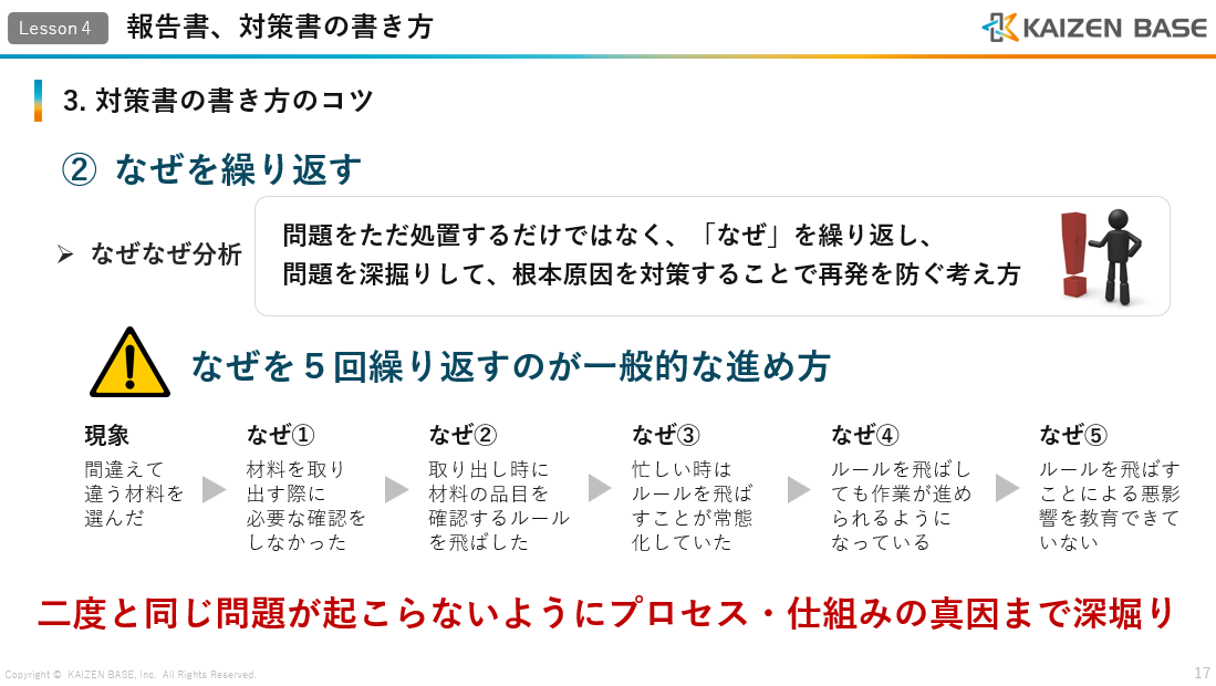 なぜなぜ