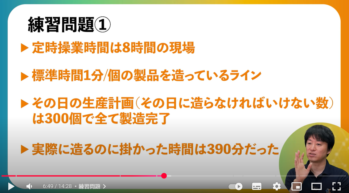 練習"