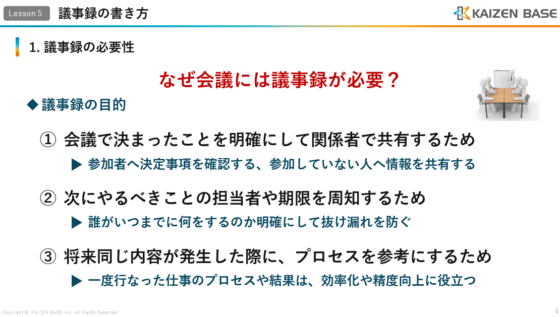 議事の目的