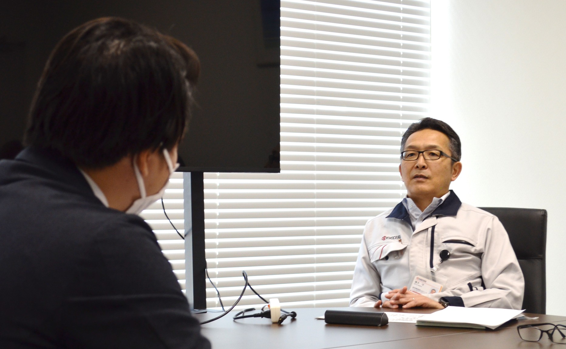 インタビュー冒頭